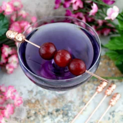 Copper Plated Tiki Cocktail Picks - 4 Pack -Endurance Sales copper tiki cocktail picks 4pk bpc 5