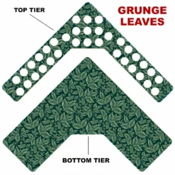 CHOOSE YOUR PATTERN - Counter Caddies™ - Corner Unit W/ K-Cup Holes -Endurance Sales corner caddy k pattern design grng leaves