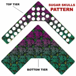 CHOOSE YOUR PATTERN - Counter Caddies™ - Corner Unit W/ K-Cup Holes -Endurance Sales corner caddy k pattern design sgr skls