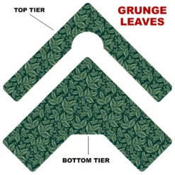 CHOOSE YOUR PATTERN - Counter Caddies™ - Corner Unit W/ Trash Can Inset -Endurance Sales corner caddy t pattern design grng leaves