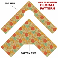 CHOOSE YOUR PATTERN - Counter Caddies™ - Corner Unit W/ Trash Can Inset -Endurance Sales corner caddy t pattern design of floral