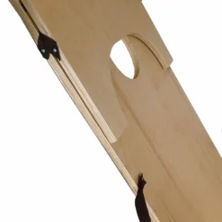 CUSTOMIZABLE Cornhole Game Boards - BLUE WOOD PLANKS - 22" X 44" -Endurance Sales cornhole web bottom closed 1 1