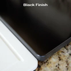 Counter Caddies™ - Black Straight Shelf - Liquor/Wine Bottle Display - 24" Length -Endurance Sales counter caddies corner detail color texture black e45ac226 7166 46d8 888c 9fc8435bd372