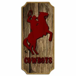 Cowboys Wood Plaque Kolorcoat™ Sign