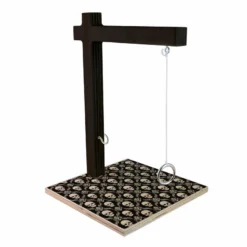 Large Tabletop Ring Toss Game - Black Skulls -Endurance Sales custom ring toss game blk skulls 2