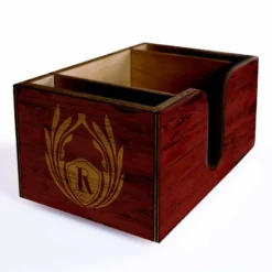 Customizable Wooden Bar Caddy - Brewing Company -Endurance Sales custom wood caddy brewing web corner