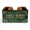 Customizable Wooden Bar Caddy - Tiki Bar -Endurance Sales custom wood caddy tiki web front 1