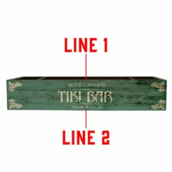 Custom Wooden Condiment Caddy - Tiki Bar -Endurance Sales custom 04516829 c137 4c19 9ca1 379f794ed65d
