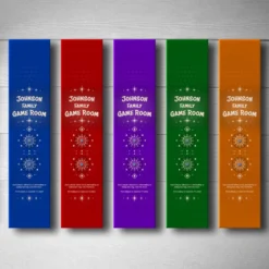 CUSTOMIZABLE Wall Mounted Folding Ring Toss - Game Room - Multiple Colors Available! -Endurance Sales customizable wall mounted folding ring toss game room multiple color options