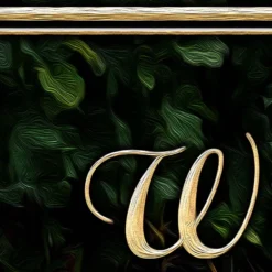 CUSTOMIZABLE Wall Mounted Wine Bottle & Glass Hanging Shelf W/ Painted Vineyard Plaque -Endurance Sales customizable wall mounted wine glass hanging shelf artwork detail