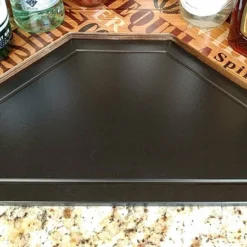 Counter Caddies™ - Walnut-Stained Corner Shelf - Barista Style - Available In Black And Natural Wood -Endurance Sales cutting board for corner shelf aa3913f8 9f50 4554 9e1d 62331c2421a4