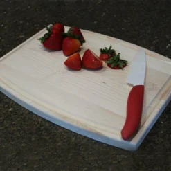 Cutting Board - Maple Wood - Arched -Endurance Sales cutting board2