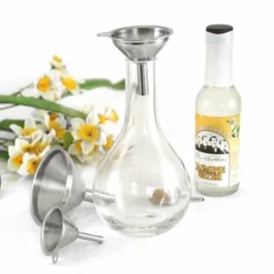 Stainless Steel Mini Funnels - Set Of 3