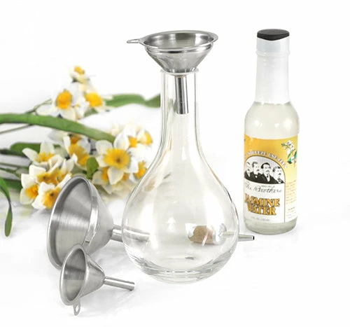 Stainless Steel Mini Funnels - Set Of 3 3 Stainless Steel Mini Funnels - Set Of 3