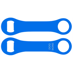 Kolorcoat™ Dog Bone Bottle Opener - Blue