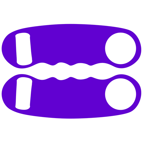 Kolorcoat™ Knuckle Popper Opener - Purple 3 Kolorcoat™ Knuckle Popper Opener - Purple