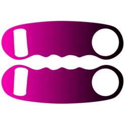 Kolorcoat™ Knuckle Popper Opener - Pink To Black
