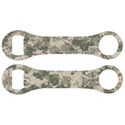 Kolorcoat™ Dog Bone Bottle Opener - Digital Camo