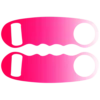 Kolorcoat™ Knuckle Popper Opener - Pink To White