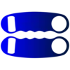 Kolorcoat™ Knuckle Popper Opener - Blue To Dark Blue 2 Kolorcoat™ Knuckle Popper Opener - Blue To Dark Blue -Endurance Sales db 0000s 0015 blue blue 2