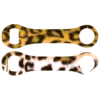 Kolorcoat™ Dog Bone Bottle Opener - Yellow Leopard -Endurance Sales db 0000s 0025 leopard yellow 2