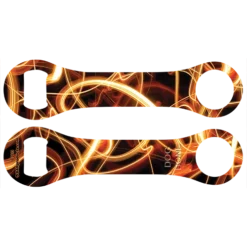 Kolorcoat™ Dog Bone Bottle Opener - Orange Lights