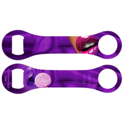 Kolorcoat™ Dog Bone Bottle Opener - Sexy Lips
