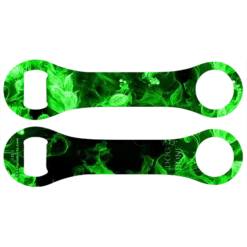 Kolorcoat™ Dog Bone Bottle Opener - Green Smoke