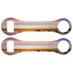 Kolorcoat™ Dog Bone Bottle Opener - Sunset