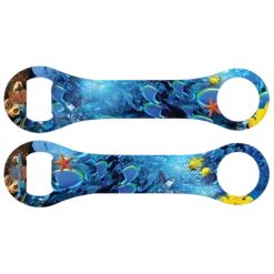 Kolorcoat™ Dog Bone Bottle Opener - Underwater