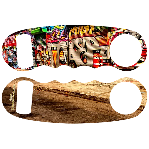 Kolorcoat™ Knuckle Popper Opener - Street Art 3 Kolorcoat™ Knuckle Popper Opener - Street Art