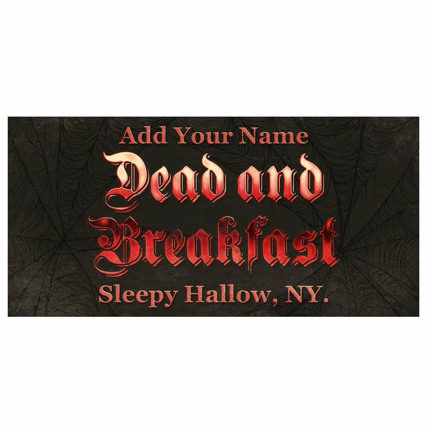 Customizable Large Vintage Wooden Bar Sign - Dead And Breakfast - 11 3/4" X 23 3/4" 3 Customizable Large Vintage Wooden Bar Sign - Dead And Breakfast - 11 3/4" X 23 3/4"