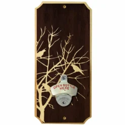 Birds Kolorcoat™ Wooden Wall Bottle Opener