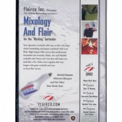 Mixology And Flair Kit DVD (with Dean Serneels) -Endurance Sales dean serneels flair mixology dvd back cover