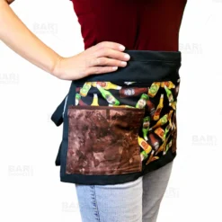 Designer Apron - Beer Patchwork Pattern - 5 Compartment 13 Designer Apron - Beer Patchwork Pattern - 5 Compartment -Endurance Sales designer apron beer pattern bpc 800