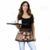 Designer Apron - Barista Patchwork Pattern - 5 Compartment -Endurance Sales designer coffee apron main image bpc