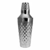 3 Piece Cocktail Shaker- Stainless Steel Diamond Cut - 25 Ounce -Endurance Sales diamond cut shaker bpc 800