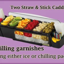 San Jamar® Dome Garnish Center -Endurance Sales dome garnish ice