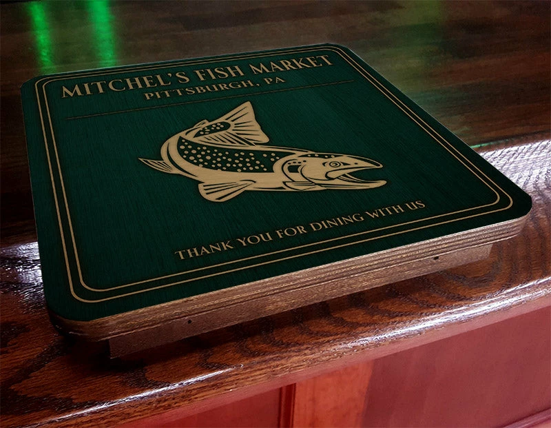 Drunk Bunk™ - Bar Top Dining Platform - CUSTOMIZABLE - Seafood Design 3 Drunk Bunk™ - Bar Top Dining Platform - CUSTOMIZABLE - Seafood Design