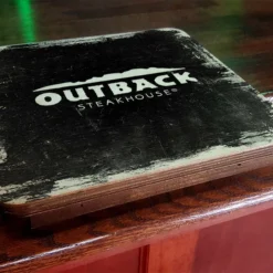 Drunk Bunk™ - Bar Top Dining Platform - UPLOAD YOUR LOGO - Grunge Design