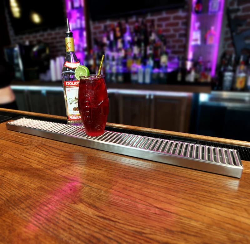 BarConic® 30" Stainless Steel Drip Tray 4 BarConic® 30" Stainless Steel Drip Tray - Image 2