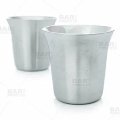 Double Wall Espresso Cup - Stainless Steel - 2.5oz/74ml (set Of 2) -Endurance Sales ec ss2 bpc1
