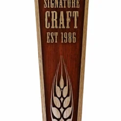 Oak Wood Beer Tap Handles - Flared Shape - Initial Signature Craft 15 Oak Wood Beer Tap Handles - Flared Shape - Initial Signature Craft -Endurance Sales elegant cherry wood beer tap handle 10in web