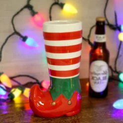 Giant Elf Drinking Boot - 36oz -Endurance Sales elf boot cocktail drinkware 800bpc6