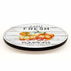 Farm Fresh Pumpkins Lazy Susan - Size Options