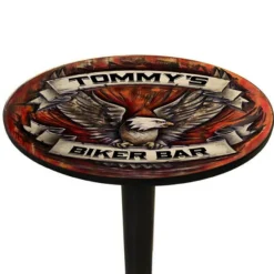 CUSTOMIZABLE Wooden Table Top - Eagle - Two Sizes Available -Endurance Sales featured artist brian mohr wooden table top eagle customize add your name 1