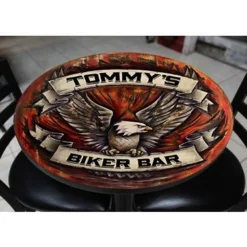 CUSTOMIZABLE Wooden Table Top - Eagle - Two Sizes Available