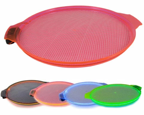 Serving Trays - Electric Flash W/ Handles - 15.5" Diameter - Color Options 3 Serving Trays - Electric Flash W/ Handles - 15.5" Diameter - Color Options