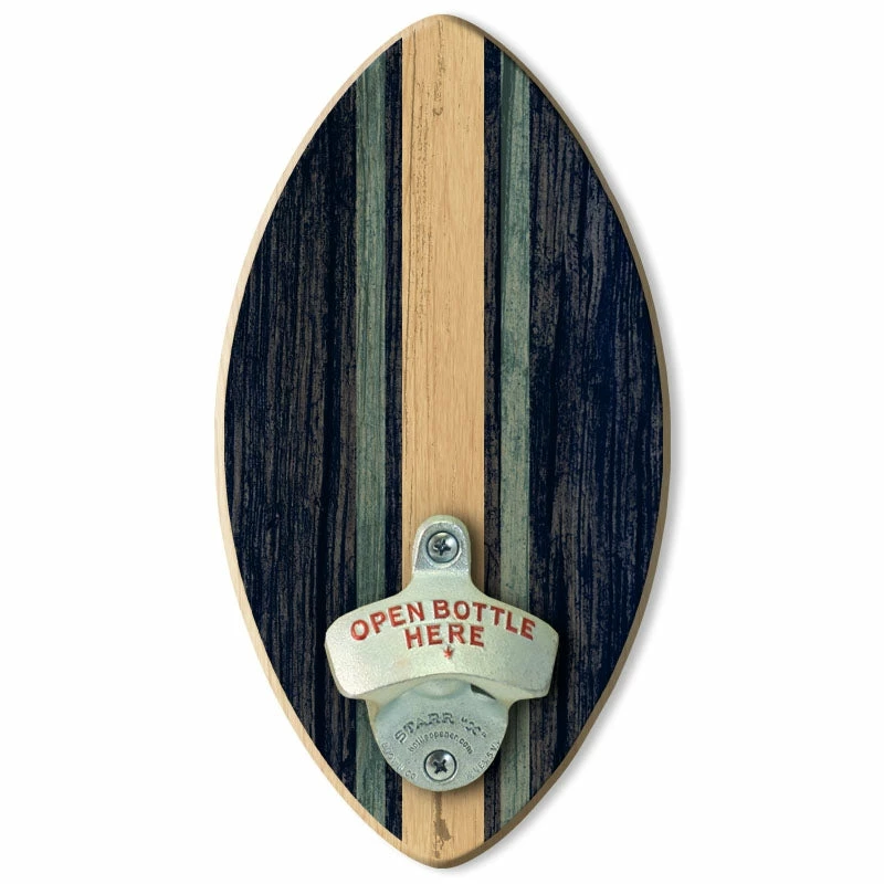 Football Wall-Mounted Wooden Plaque Bottle Openers - Several Team Color Options 10 Football Wall-Mounted Wooden Plaque Bottle Openers - Several Team Color Options - Image 8