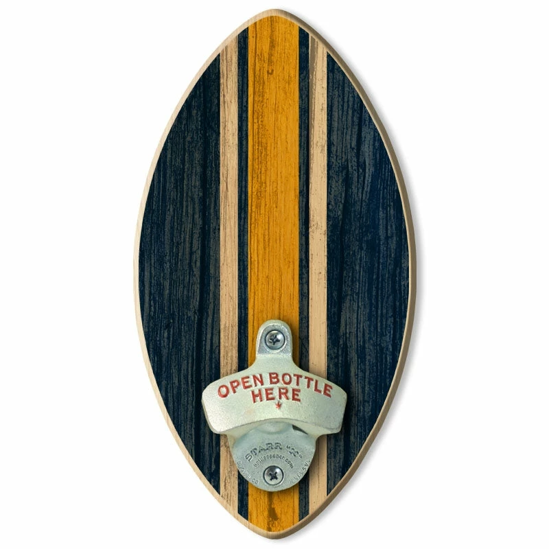 Football Wall-Mounted Wooden Plaque Bottle Openers - Several Team Color Options 11 Football Wall-Mounted Wooden Plaque Bottle Openers - Several Team Color Options - Image 9